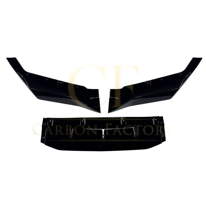 V Style Gloss Black Front Splitter for BMW F90 M5 17-20