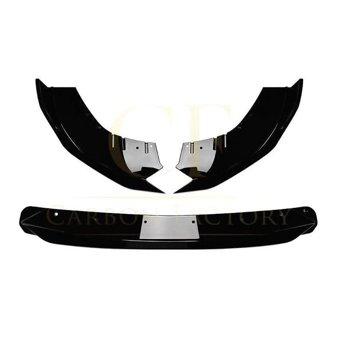 V Style Gloss Black Front Splitter for BMW G42 2 Series Coupe 21-Present