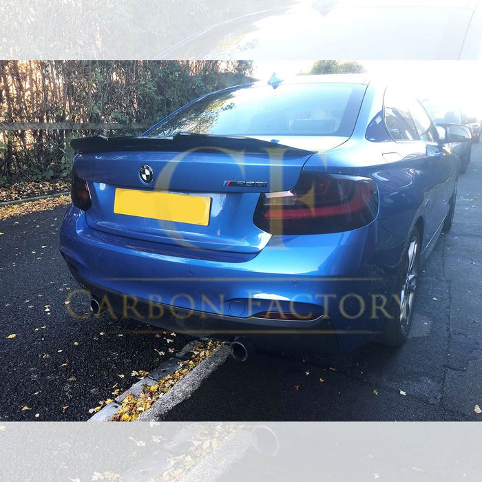PSM Style Gloss Black Boot Spoiler for BMW F22 2 Series F87 M2 14-20