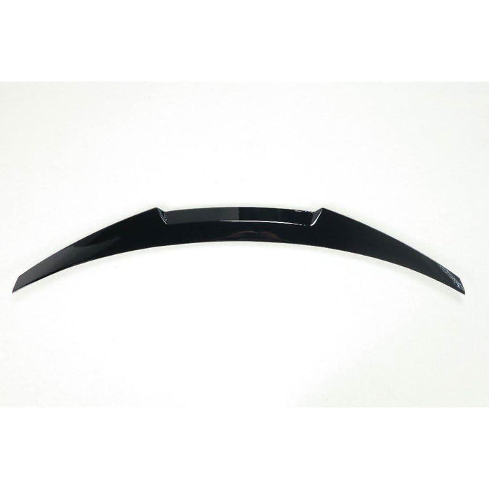 V Style Gloss Black Boot Spoiler for BMW F82 M4 Coupe 14-20