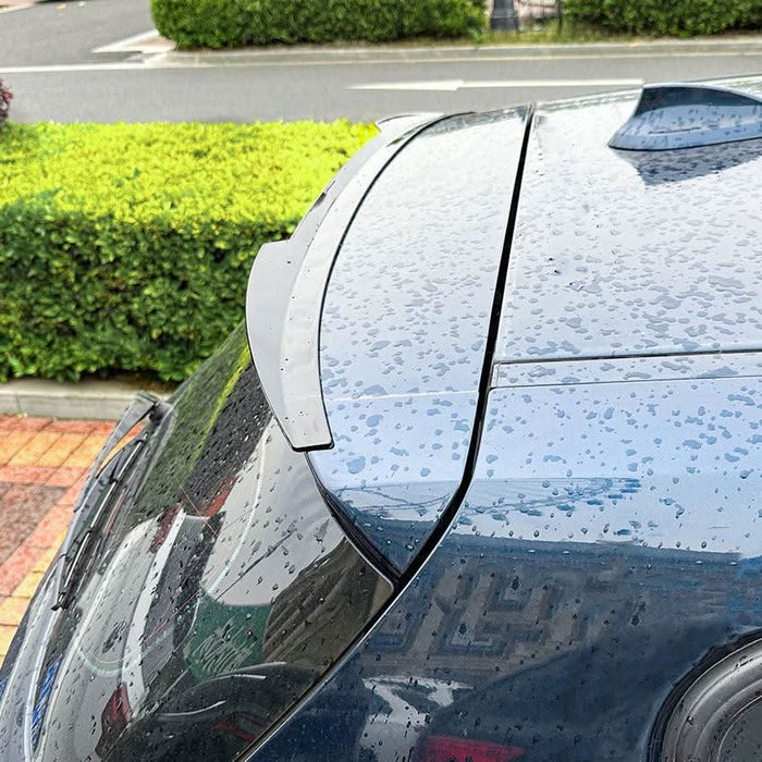 V Style Gloss Black Roof Spoiler for BMW F20 F21 1 Series 11-19