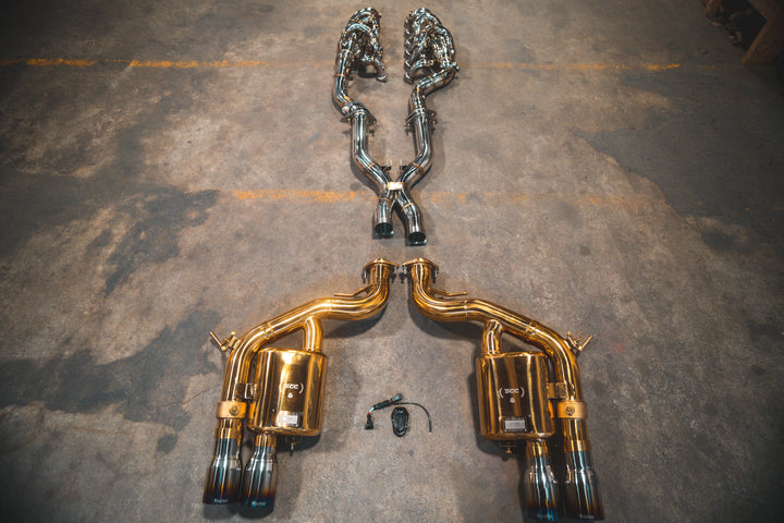 Ferrari 599 RACE F1 Valved Exhaust system - Valvetronic Exhaust
