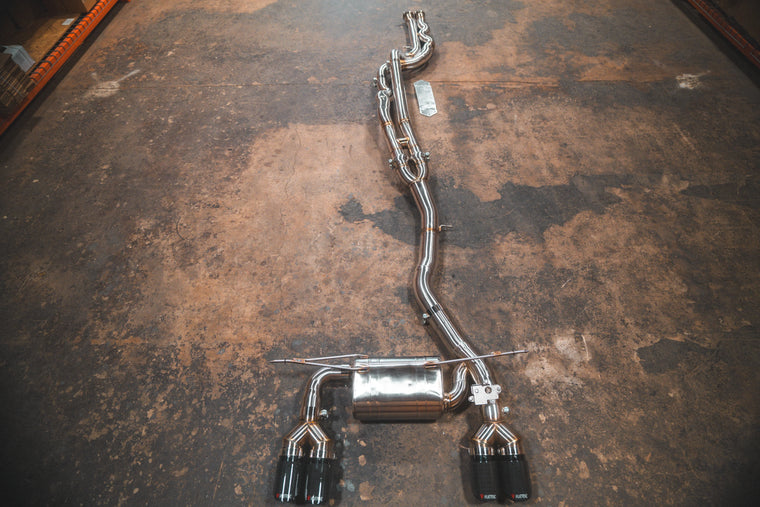 Système d'échappement sport à soupapes de longueur égale pour BMW F8x M3 / M4 - Échappements Valvetronic