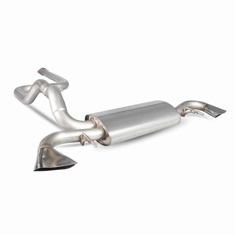 Vauxhall Astra J VXR Non-resonated Cat-back Exhaust - Scorpion Red Power