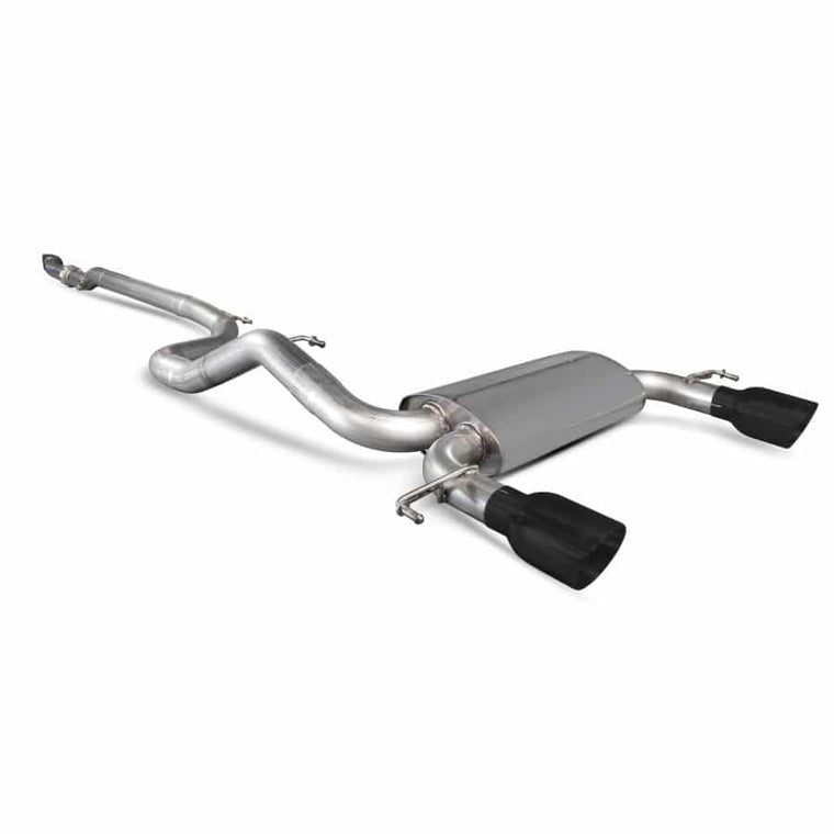 Vauxhall Corsa E VXR Cat-back Exhaust - Scorpion Red Power