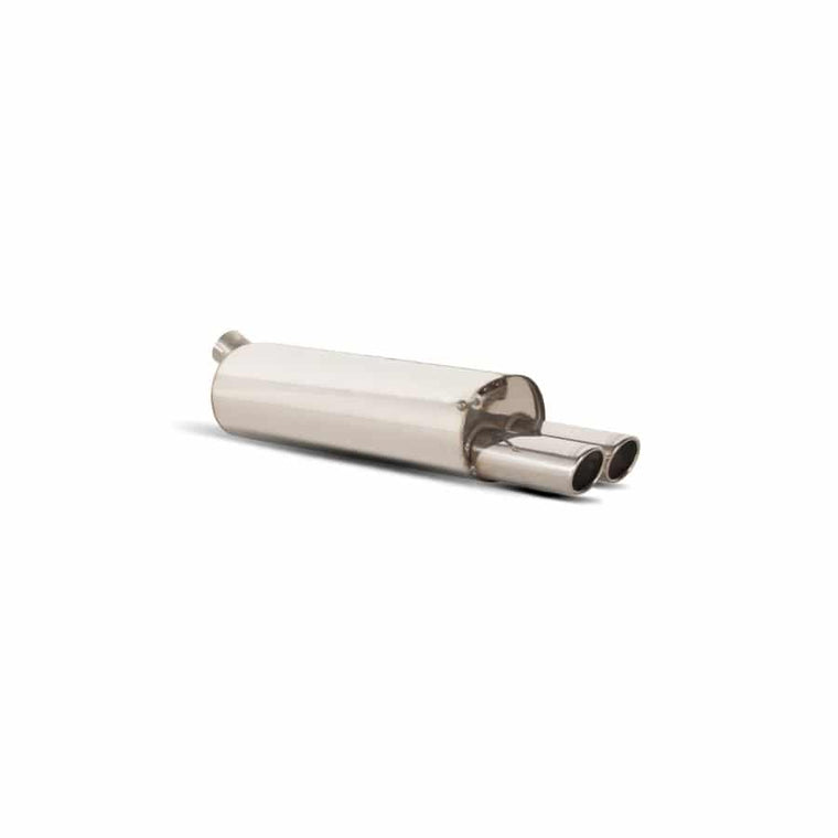 Volkswagen Golf Mk4 Rear Silencer - Scorpion Red Power
