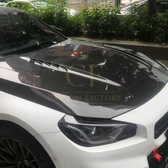 V Style Pre-Preg Carbon Fibre Bonnet for BMW G87 M2 23-Present