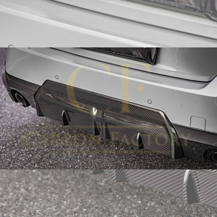 CF Style Pre-Preg Carbon Fibre Rear Diffuser for BMW 2 Series G42 Coupe 21-Present