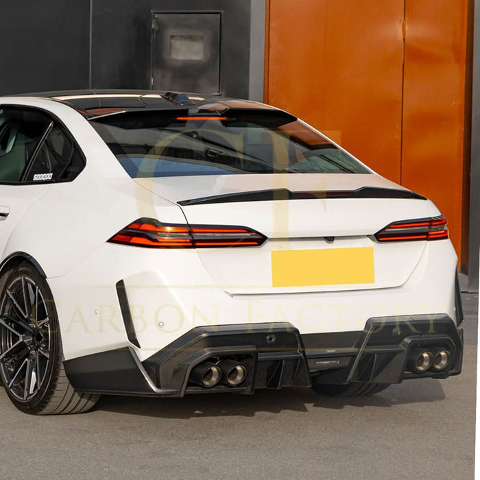 SQ-B Style Pre-Preg Carbon Fibre Rear Diffuser for BMW G90 G99 M5 2025-Present