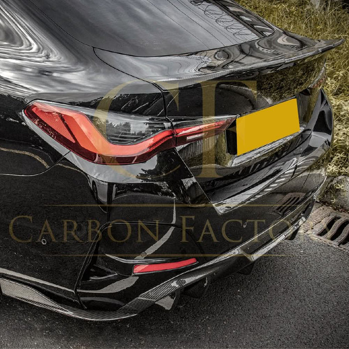 SQ Style Pre-Preg Carbon Fibre Rear Diffuser for BMW 4 Series i4 21-26