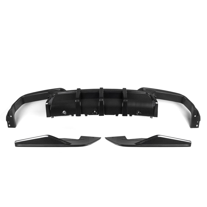 SQ Style Pre-Preg Carbon Fibre Rear Diffuser for BMW F91 F92 M8 Convertible & Coupe 20-Present