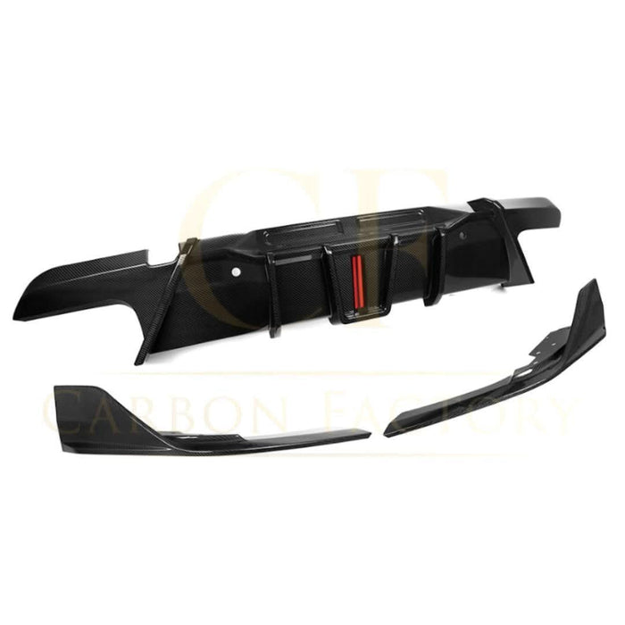 SQ Style Pre-preg Carbon Fibre Rear Diffuser for BMW F96 X6M 20-Present