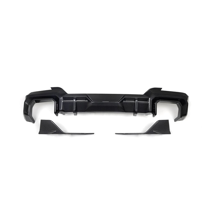 SQ Style Pre-Preg Carbon Fibre Rear Diffuser for BMW G01 X3 G08 IX3 LCI 22-25