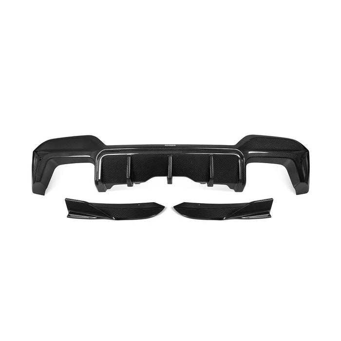 SQ Style Pre-Preg Carbon Fibre Rear Diffuser for BMW F97 X3M LCI 22-24