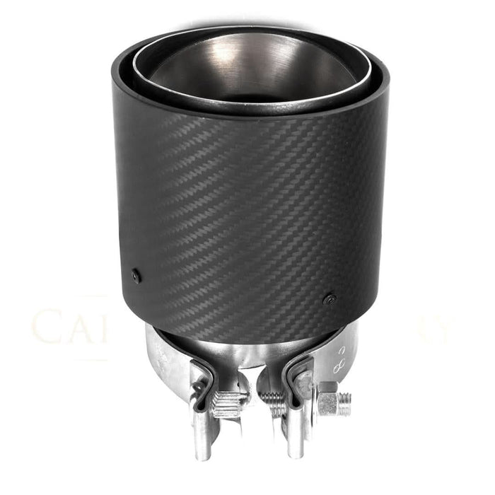 OEM Style Pre-Preg Carbon Fibre Exhaust Tips for BMW G90 G99 M5 2025-Present
