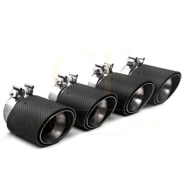 OEM Style Pre-Preg Carbon Fibre Exhaust Tips for BMW G90 G99 M5 2025-Present