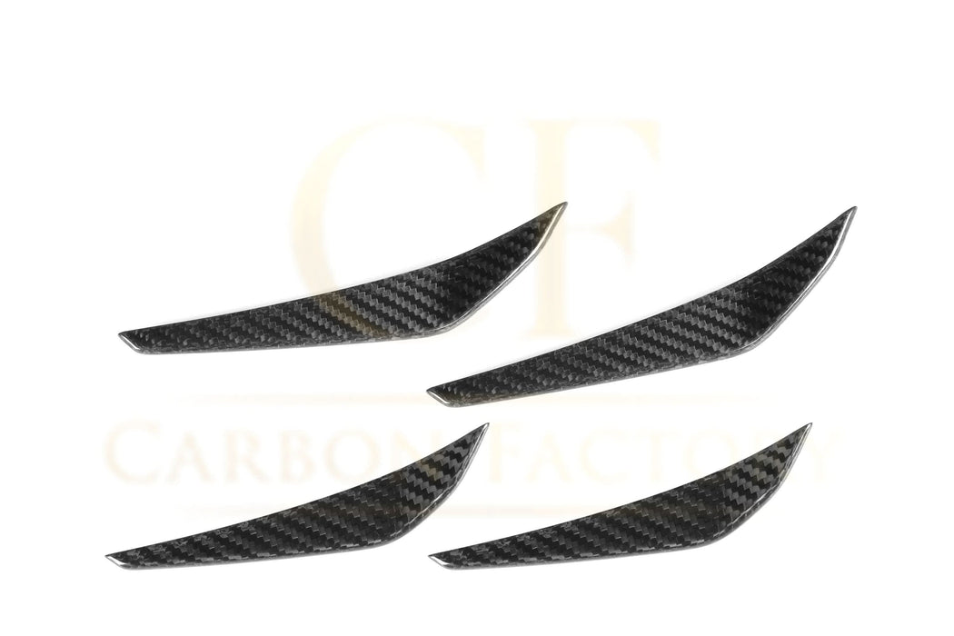 CF Style Pre-Preg Carbon Fibre Front Canards for BMW G80 M3 G82 G83 M4 21-Present