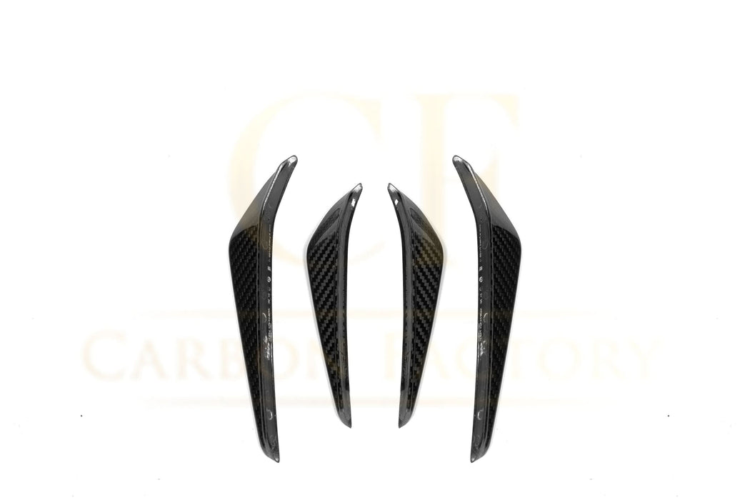 CF Style Pre-Preg Carbon Fibre Front Canards for BMW G80 M3 G82 G83 M4 21-Present