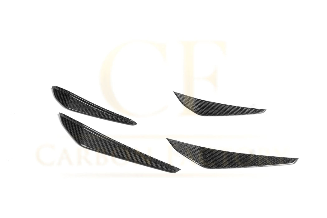CF Style Pre-Preg Carbon Fibre Front Canards for BMW G80 M3 G82 G83 M4 21-Present