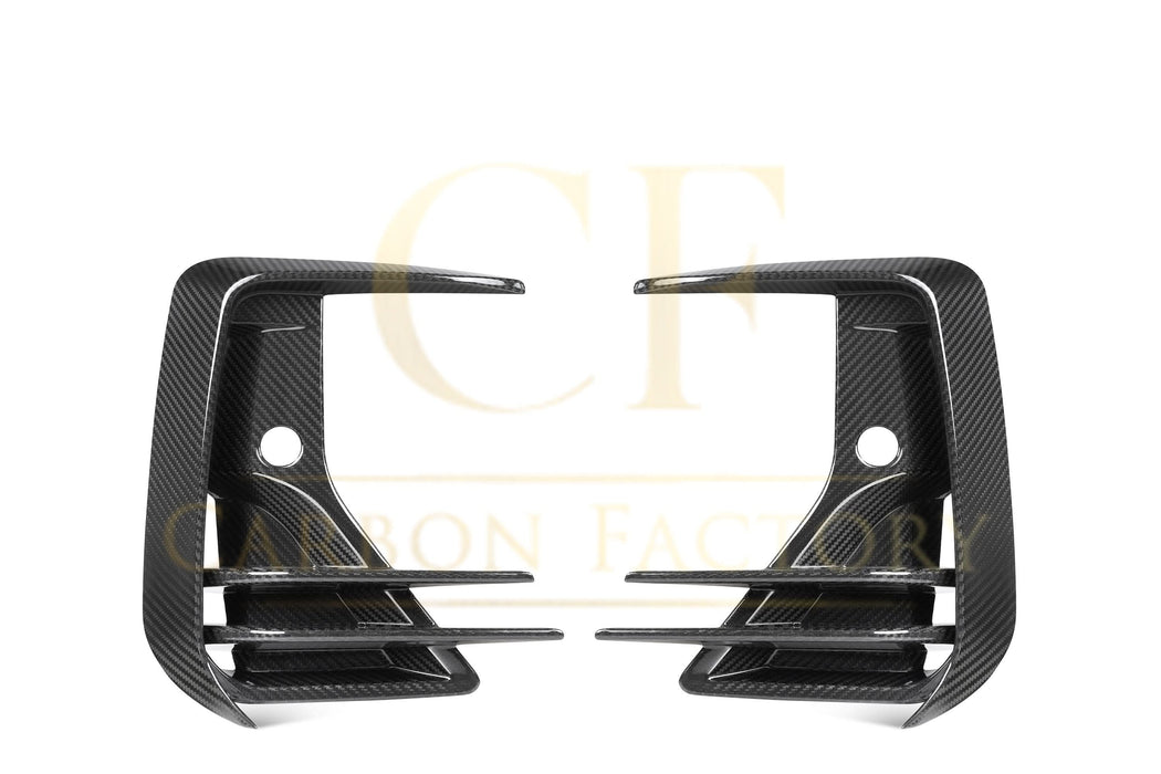 DS Style Pre-Preg Carbon Fibre Front Induction Trims for BMW G01 X3 G02 X4 G08 IX3 LCI 22-25