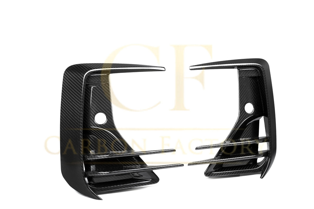 DS Style Pre-Preg Carbon Fibre Front Induction Trims for BMW G01 X3 G02 X4 G08 IX3 LCI 22-25