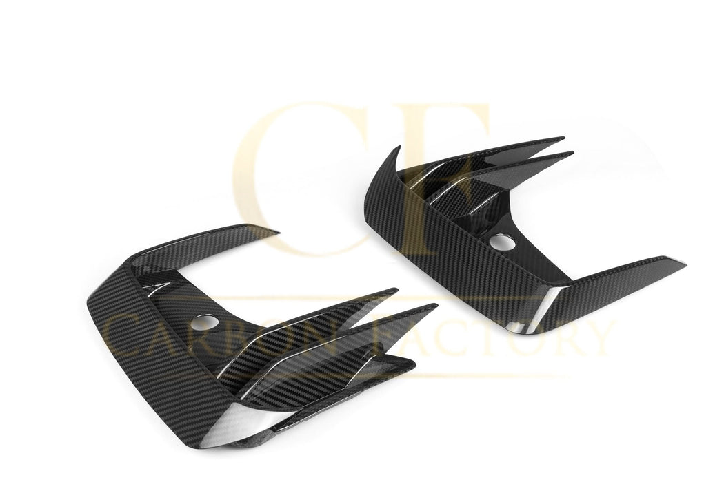 DS Style Pre-Preg Carbon Fibre Front Induction Trims for BMW G01 X3 G02 X4 G08 IX3 LCI 22-25