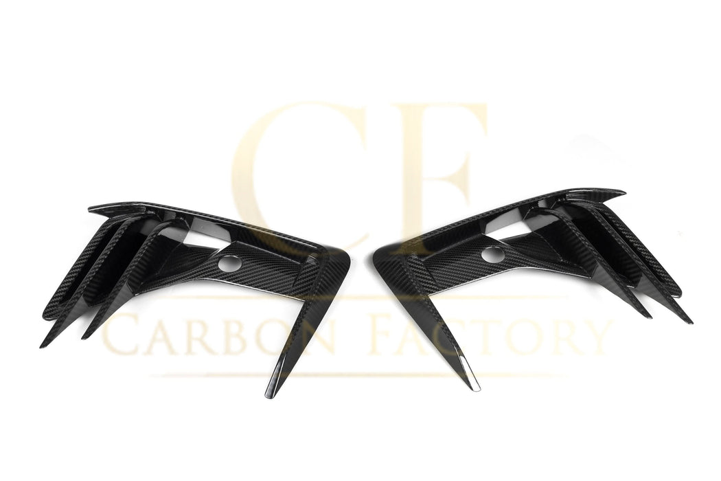 DS Style Pre-Preg Carbon Fibre Front Induction Trims for BMW G01 X3 G02 X4 G08 IX3 LCI 22-25