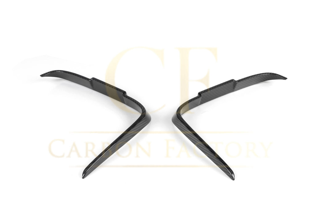 DS Style Pre-Preg Carbon Fibre Rear Bumper Canards for BMW F87 M2 13-21