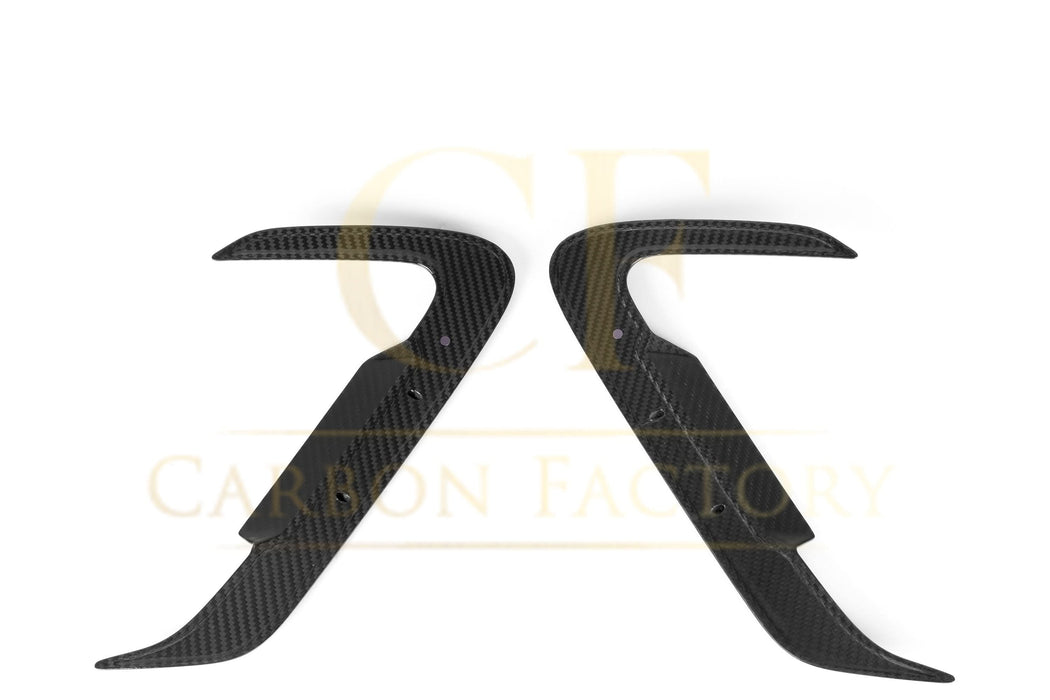 DS Style Pre-Preg Carbon Fibre Side Fender Trims for BMW G01 X3 G02 X4 G08 IX3 LCI 22-25
