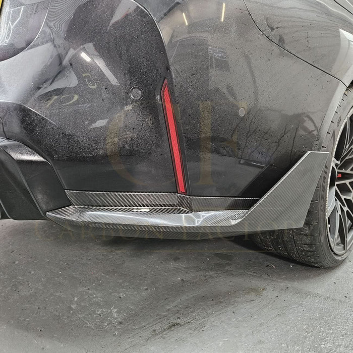 MP Style Pre-Preg Carbon Fibre Rear Bumper Spats for BMW G82 G83 M4 21-Present