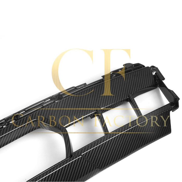 OEM Style Pre-Preg Carbon Fibre Front Centre Trims for BMW G05 X5 LCI 23-25