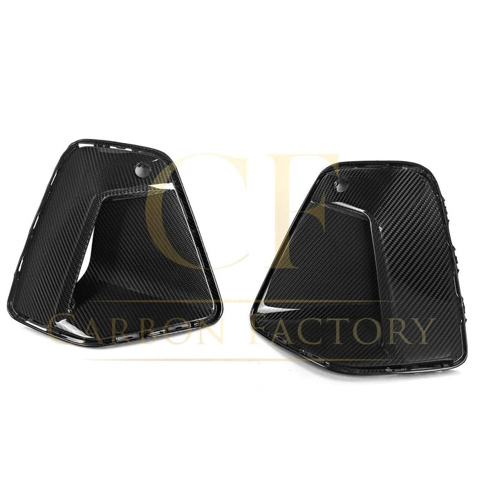 OEM Style Pre-Preg Carbon Fibre Front Side Vent Trims for BMW G60 5 Series 24-Present