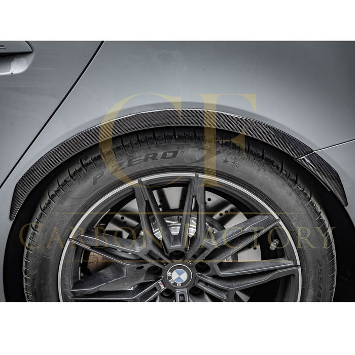OEM Style Pre-Preg Carbon Fibre Wheel Arch Trims for BMW G26 4 Series Gran Coupe & i4 21-26