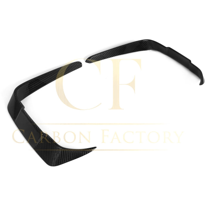 SQ Style Pre-Preg Carbon Fibre Front Bumper Canards for BMW F87 M2 LCI 18-22