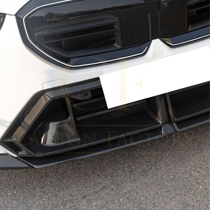 SQ Style Pre-Preg Carbon Fibre Front Bumper Center Trim for BMW G90 G99 M5 2025-Present