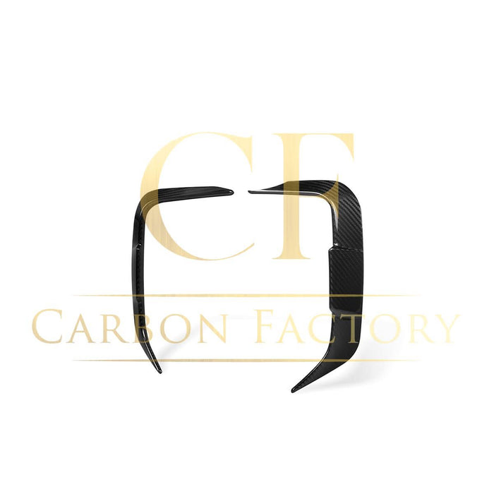 SQ Style Pre-Preg Carbon Fibre Rear Canards for BMW G01 X3 LCI 22-25