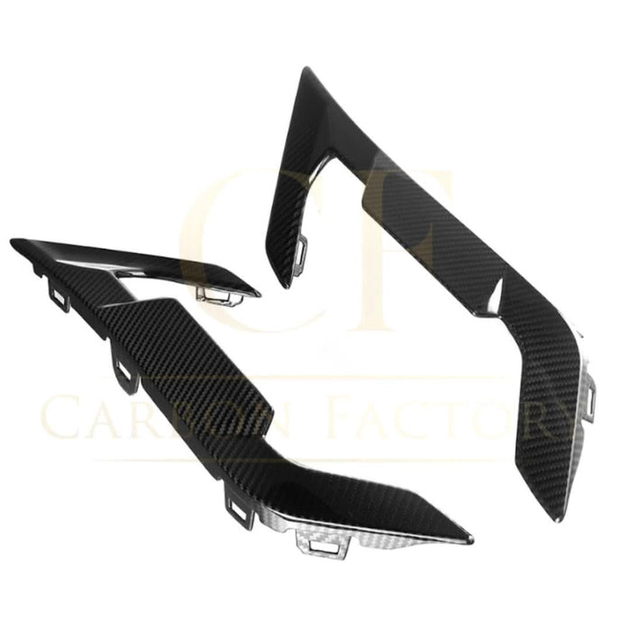SQ Style Pre-preg Carbon Fibre Side Fender Trims for BMW F96 LCI X6M 20-Present