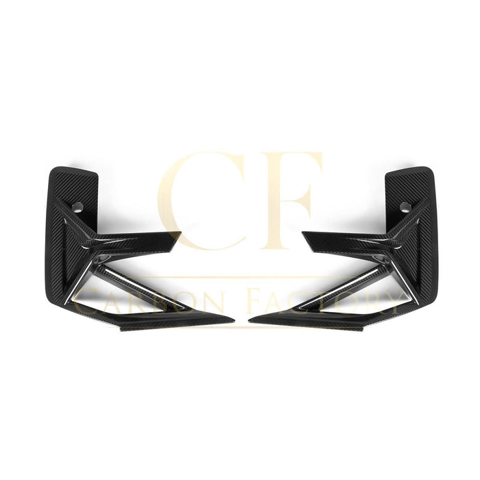 SQ Style Pre-Preg Carbon Fibre Front Bumper Trims for BMW F97 X3M F98 X4M LCI 22-26
