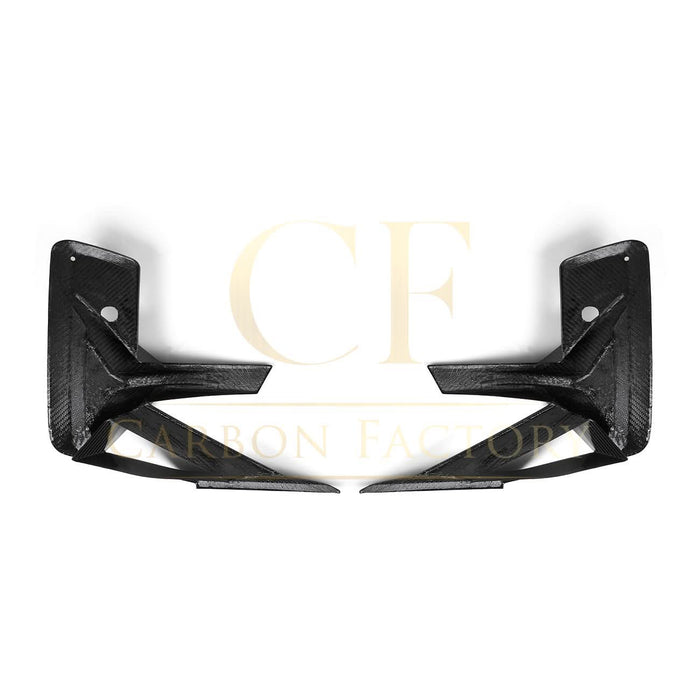 SQ Style Pre-Preg Carbon Fibre Front Bumper Trims for BMW F97 X3M F98 X4M LCI 22-26