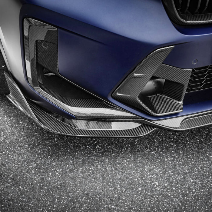 SQ Style Pre-Preg Carbon Fibre Front Induction Trims for BMW F97 X3M F98 X4M LCI 22-26