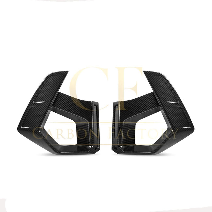 SQ Style Pre-Preg Carbon Fibre Front Induction Trims for BMW F97 X3M F98 X4M LCI 22-26