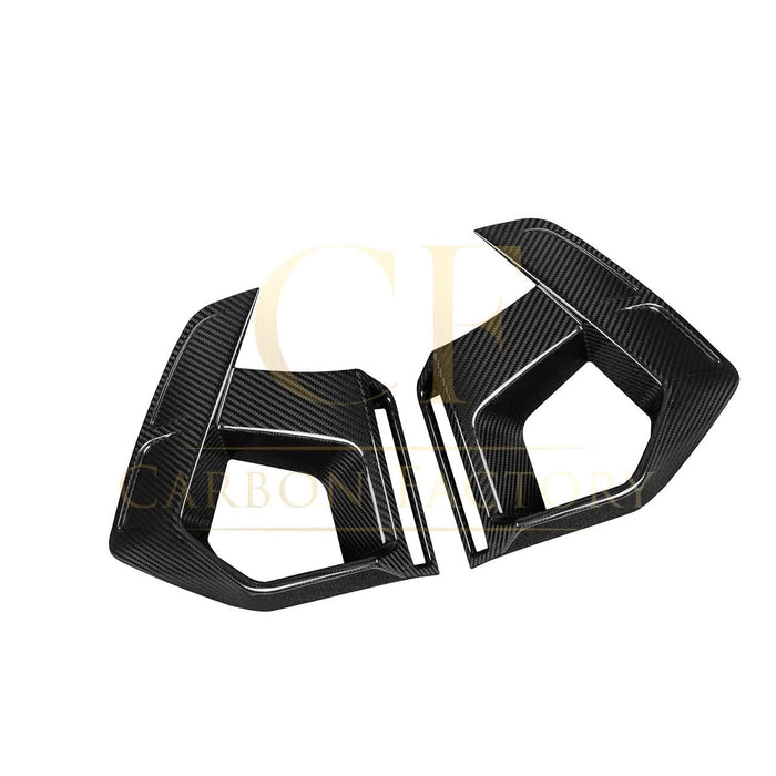 SQ Style Pre-Preg Carbon Fibre Front Induction Trims for BMW F97 X3M F98 X4M LCI 22-26