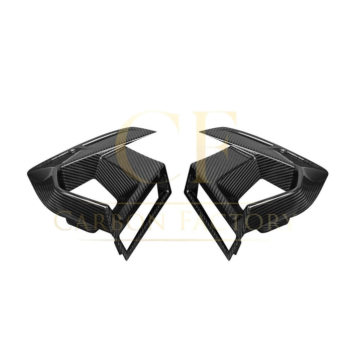 SQ Style Pre-Preg Carbon Fibre Front Induction Trims for BMW F97 X3M F98 X4M LCI 22-26