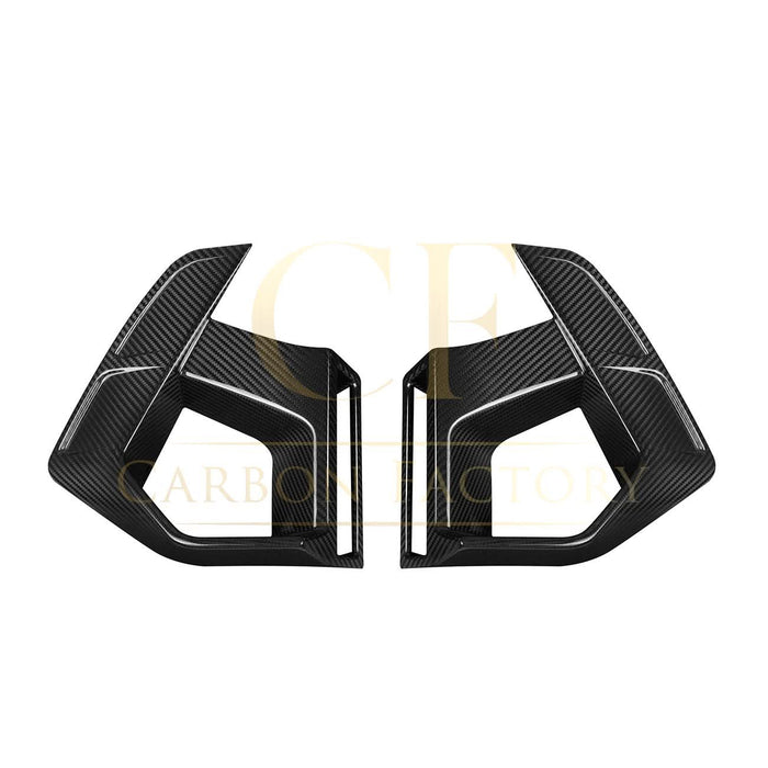 SQ Style Pre-Preg Carbon Fibre Front Induction Trims for BMW F97 X3M F98 X4M LCI 22-26