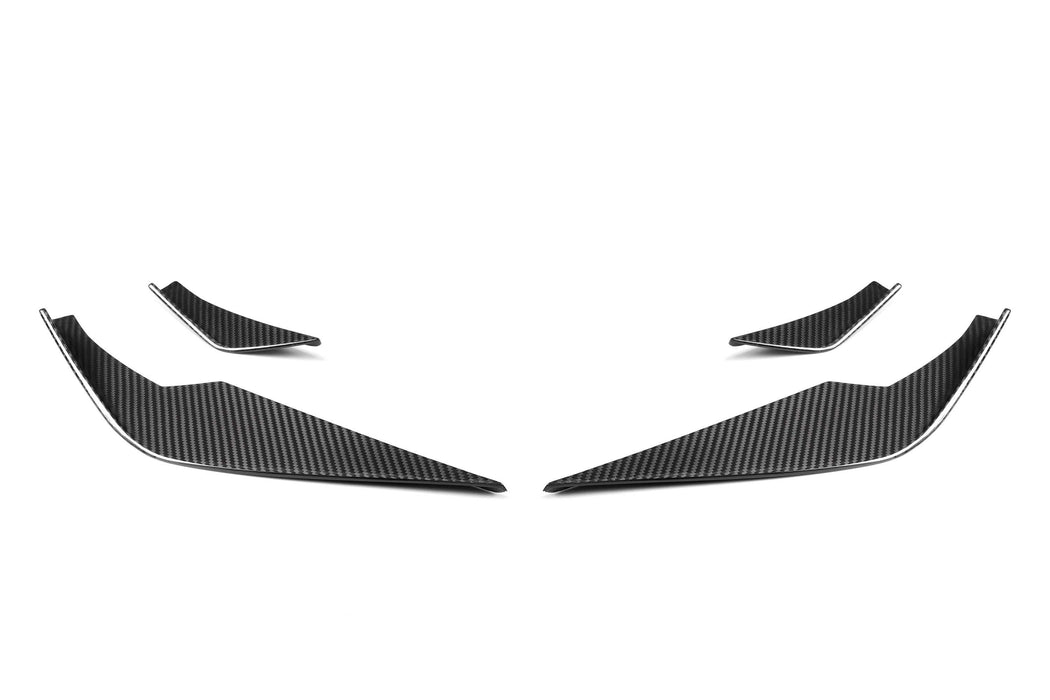 VS Style Pre-Preg Carbon Fibre Front Canards for BMW G80 M3 G82 G83 M4 21-Present