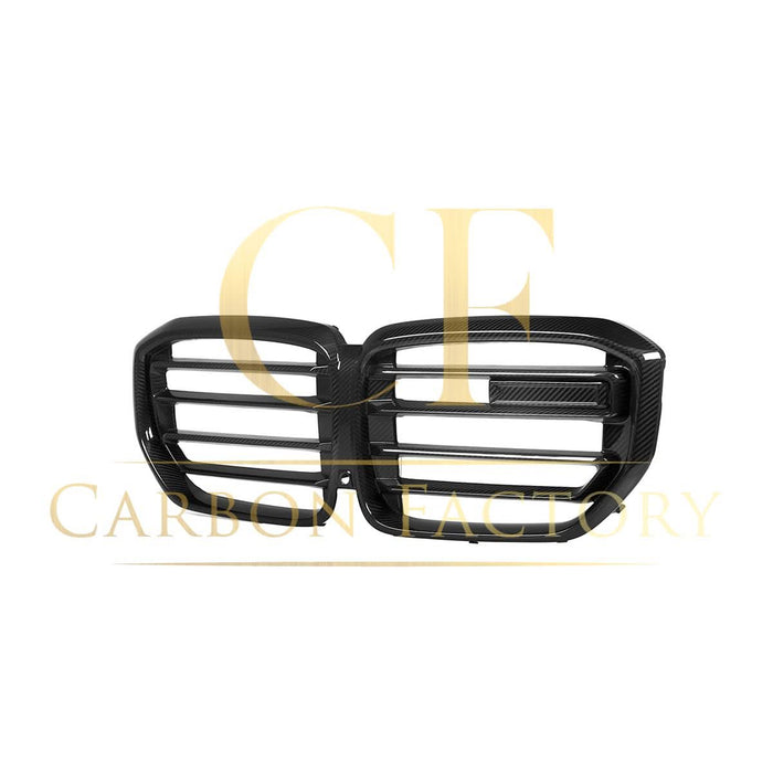CF Style Pre-preg Carbon Fibre Front Grille for BMW G05 X5 LCI 23-25