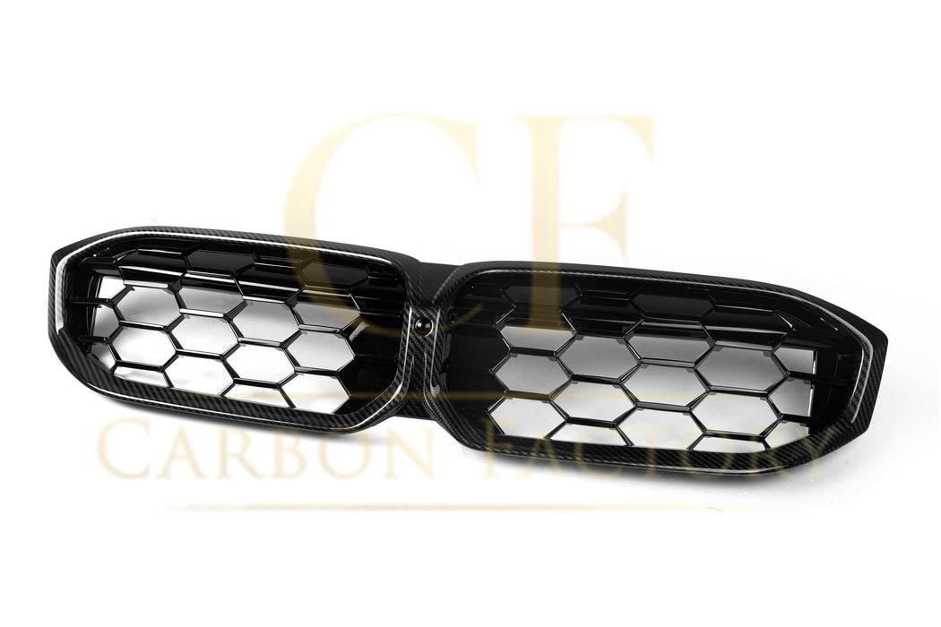 Diamond Style Pre-Preg Carbon Fibre Front Grille for BMW G20 G21 G28 3 Series LCI 22-24