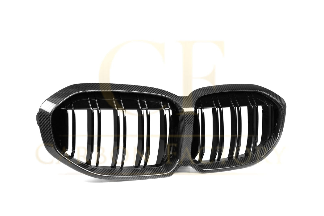 Double Slat Pre-Preg Carbon Fibre Front Grille for BMW F40 1 Series 19-24
