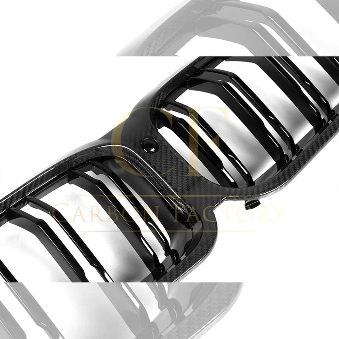 Double Slat Pre-preg Carbon Fibre Front Grille for BMW G14 G15 G16 8 Series LCI 23-24