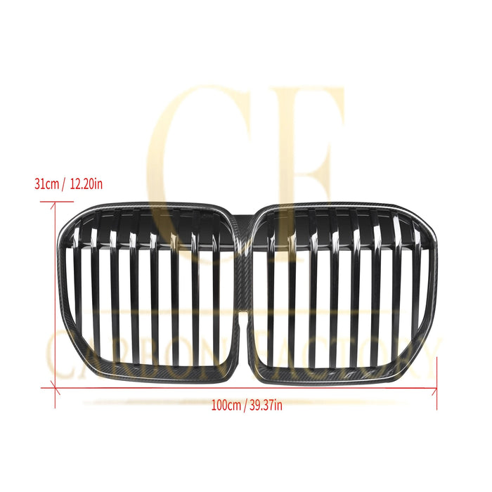 Pre-Preg Carbon Fibre Front Grille for BMW G11 G12 7 Series LCI 20-23